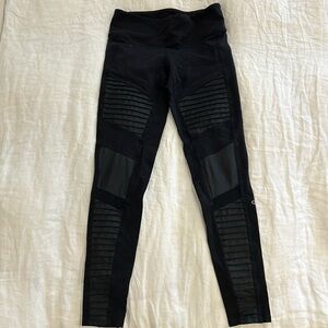 ALO Moto Leggings - Black
